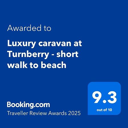 Luxury Caravan At Turnberry - Short Walk To Beach Girvan Eksteriør bilde