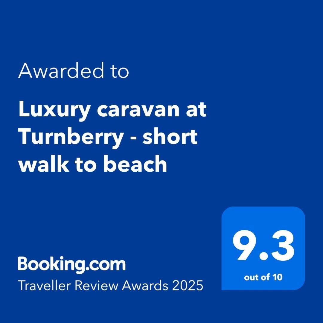 Luxury Caravan At Turnberry - Short Walk To Beach Girvan Eksteriør bilde